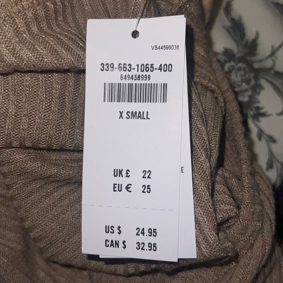 Hollister Long Sleeve Baby Tee - Light Brown - Picture 3 of 3